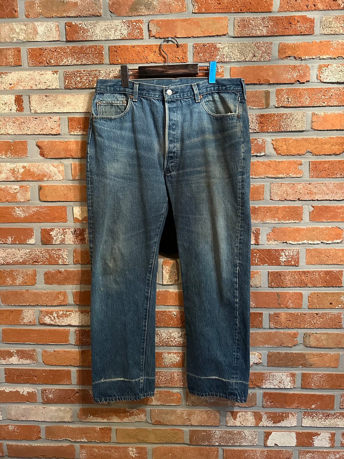80s USA 빈티지 리바이스 501 데님 팬츠 상품이미지2