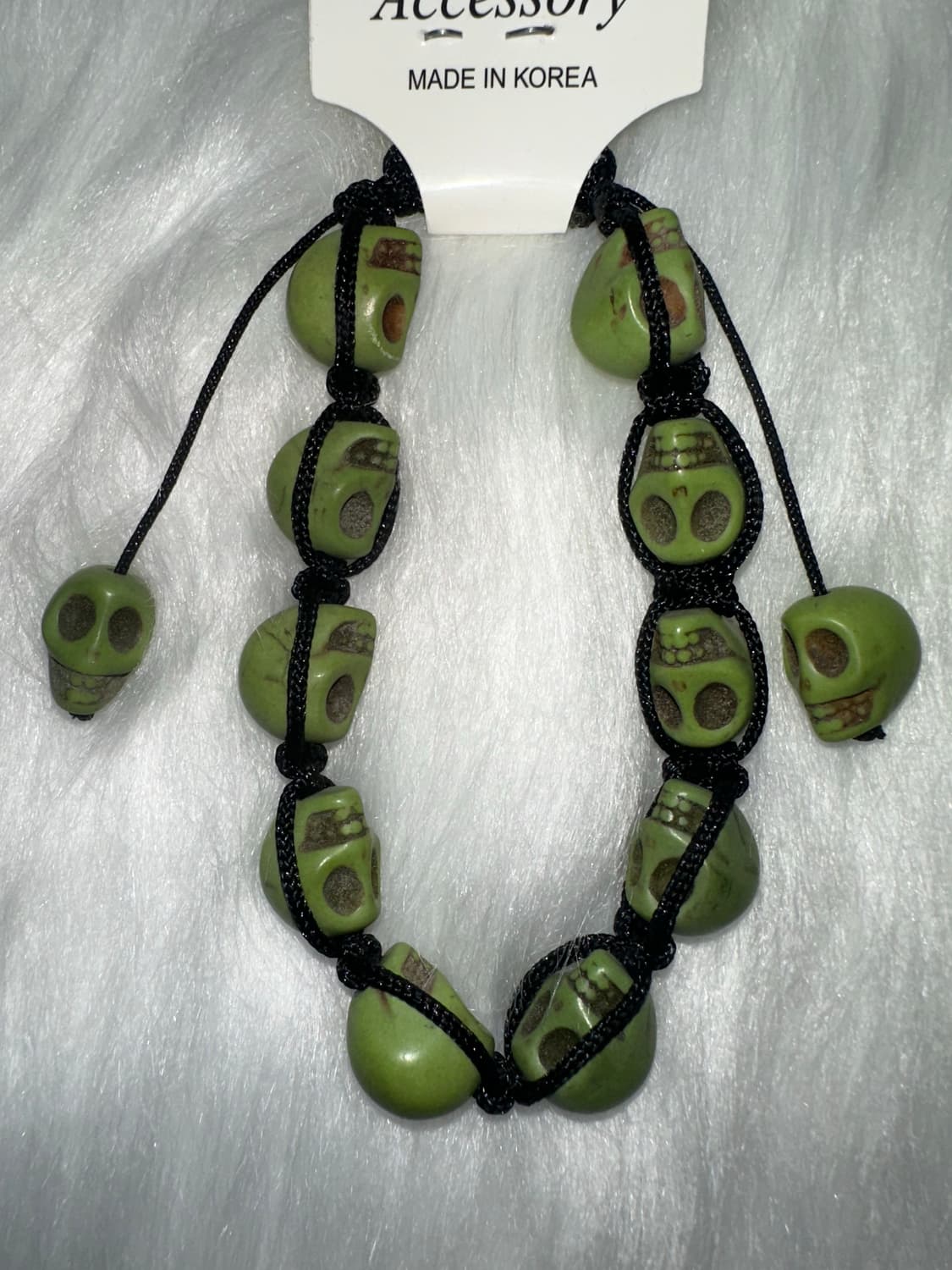 고스펑크 오리엔탈 해골 팔찌 상품이미지2