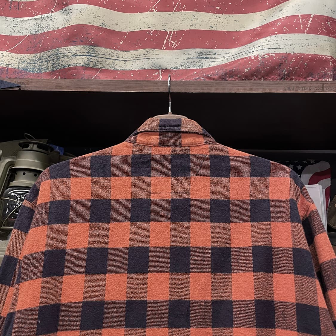 할리데이비슨 멀티 체크 리벳 버튼 플란넬 셔츠 상품이미지4