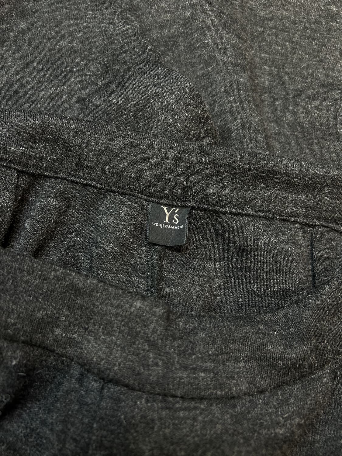 Y’s by 요지야마모토 9부 울 팬츠 상품이미지4