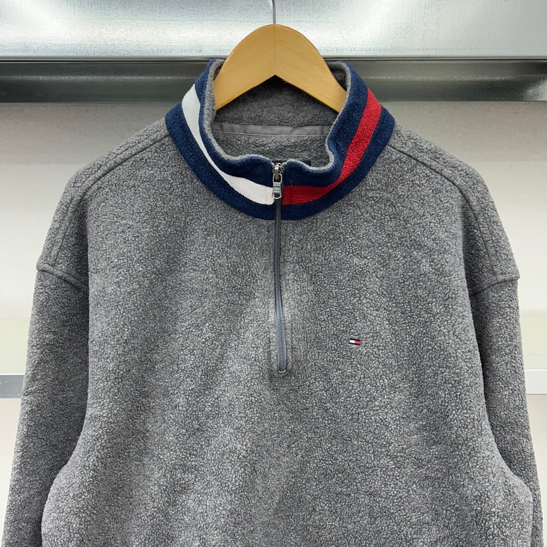 (L)타미 반집업 후리스-Y325 상품이미지2