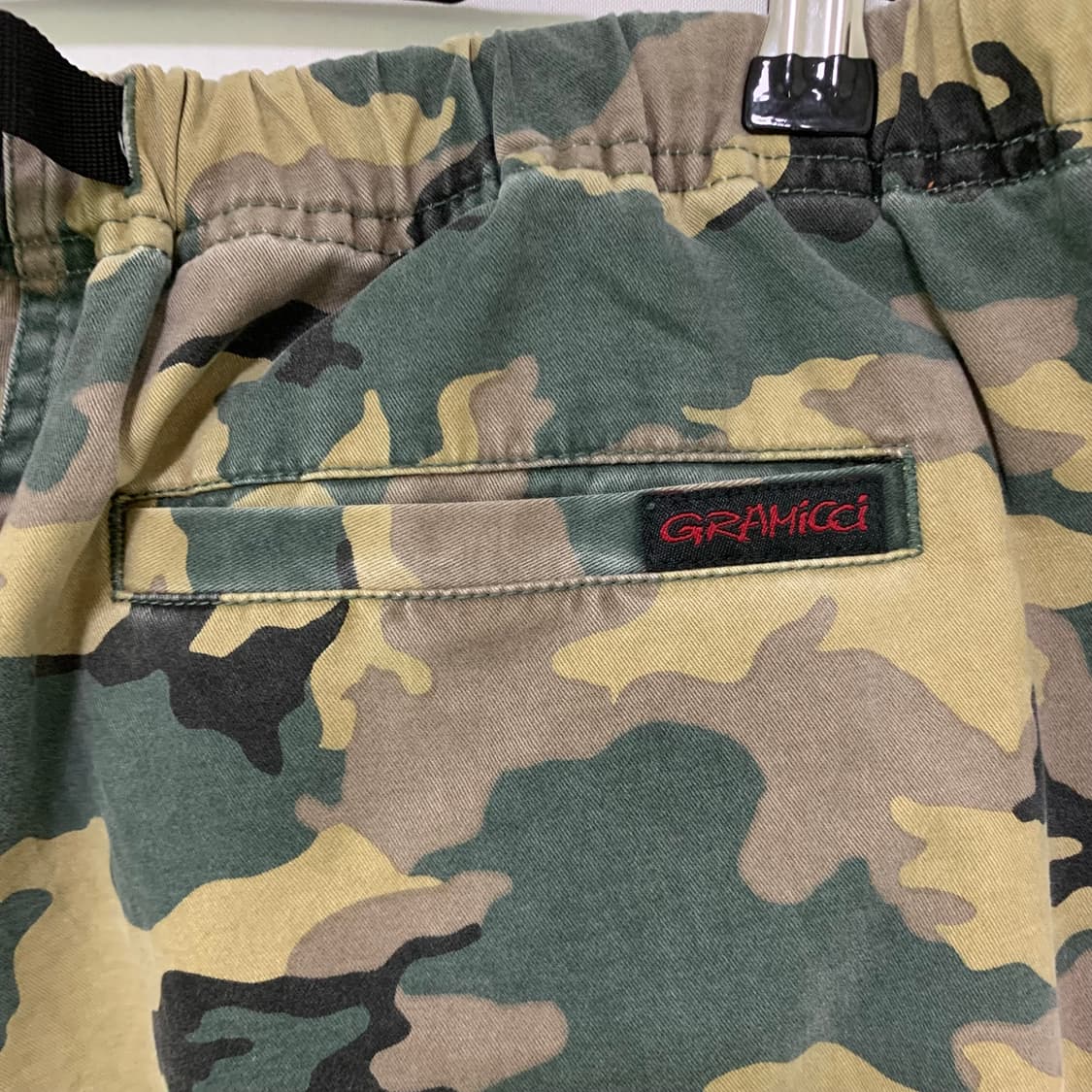 그라미치 USA 빈티지 벨트 밀리터리 카모 코튼팬츠 남녀공용 00s 상품이미지5