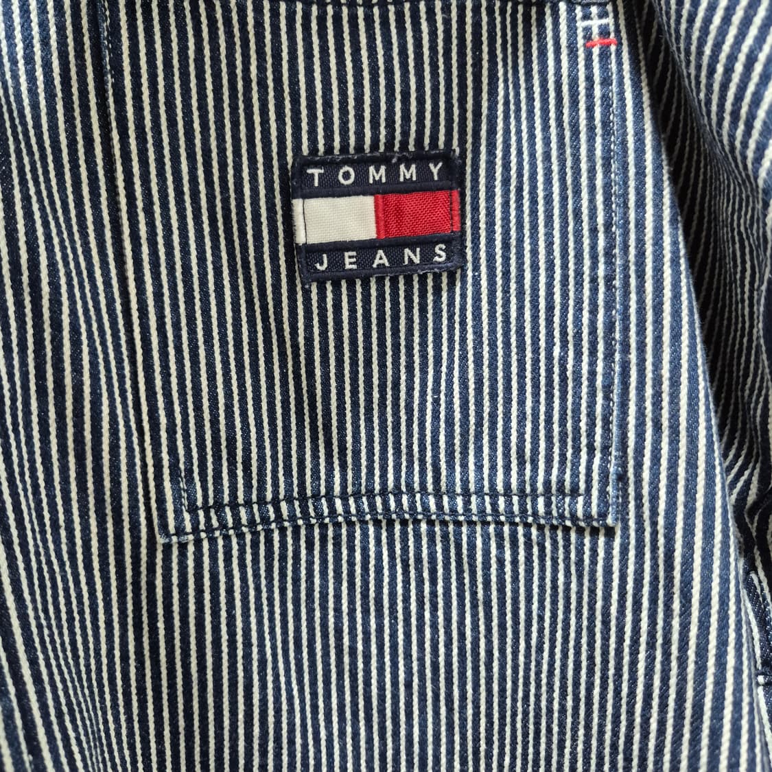 (XS) 타미진스 스트라이프 박시 오버 셔츠 자켓 상품이미지3