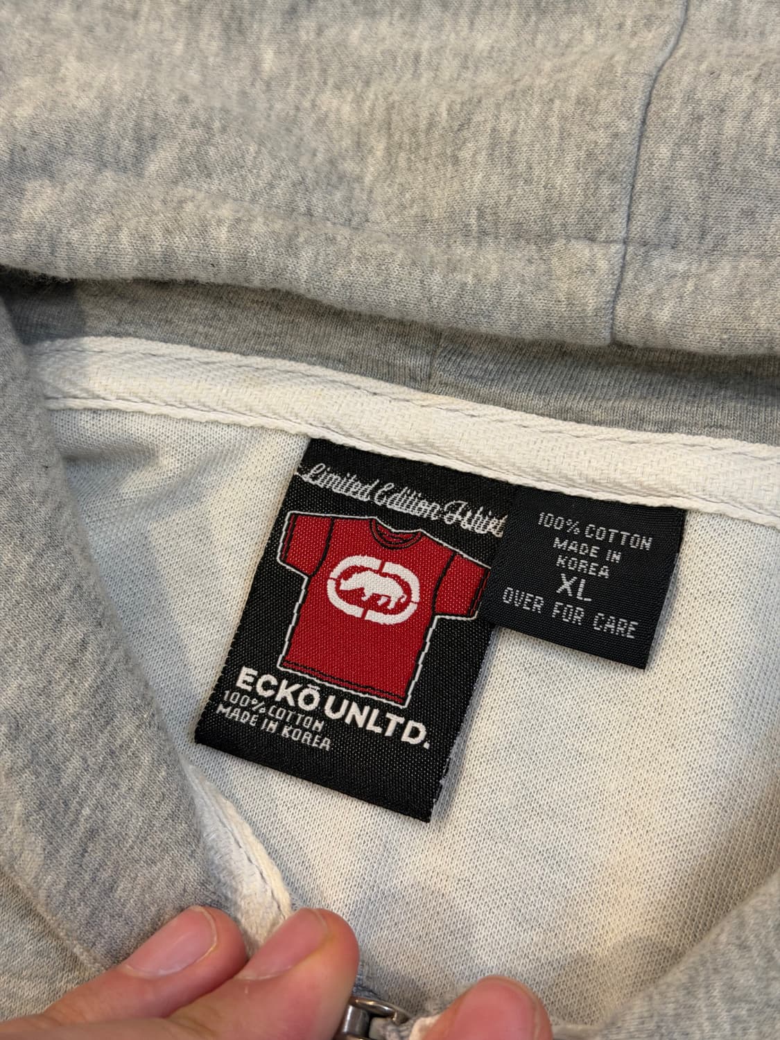 00s 에코 언리미티드 올드스쿨 힙합 후드집업 상품이미지3