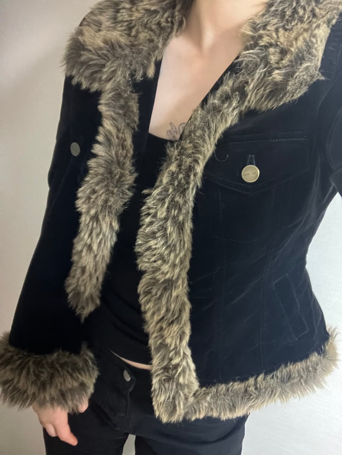 Y2k 퍼자켓 상품이미지1