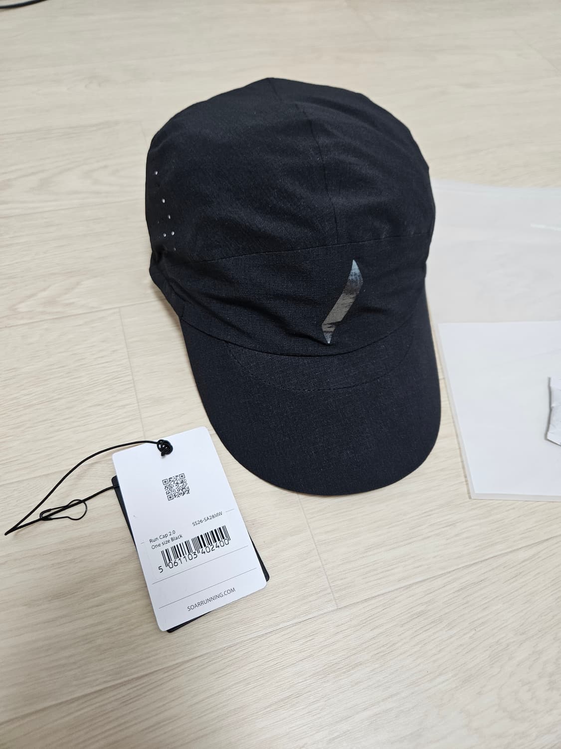 Soar run cap 2.0 Black 상품이미지2