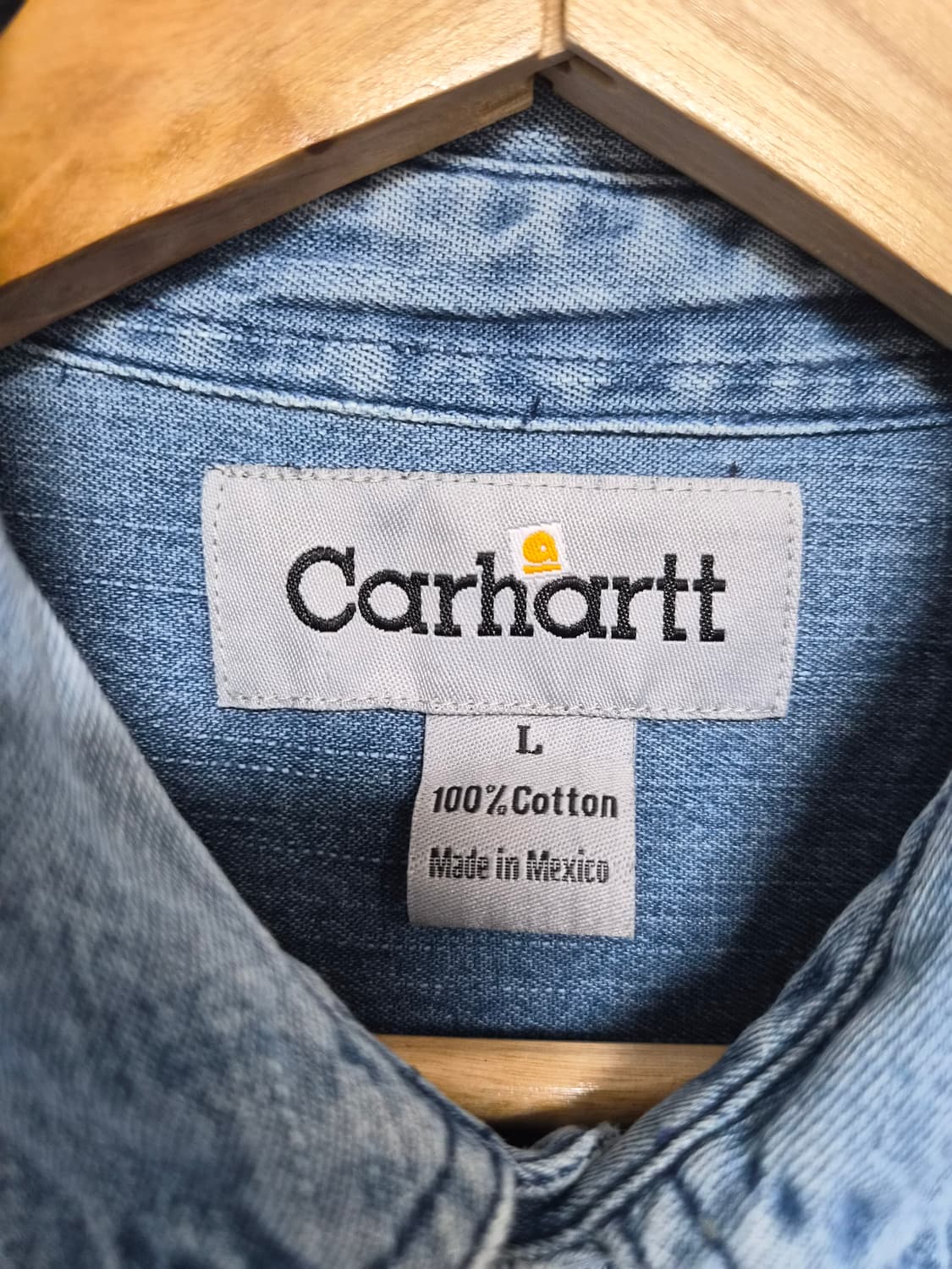 칼하트Carhartt 데님 셔츠 L - S244 상품이미지4