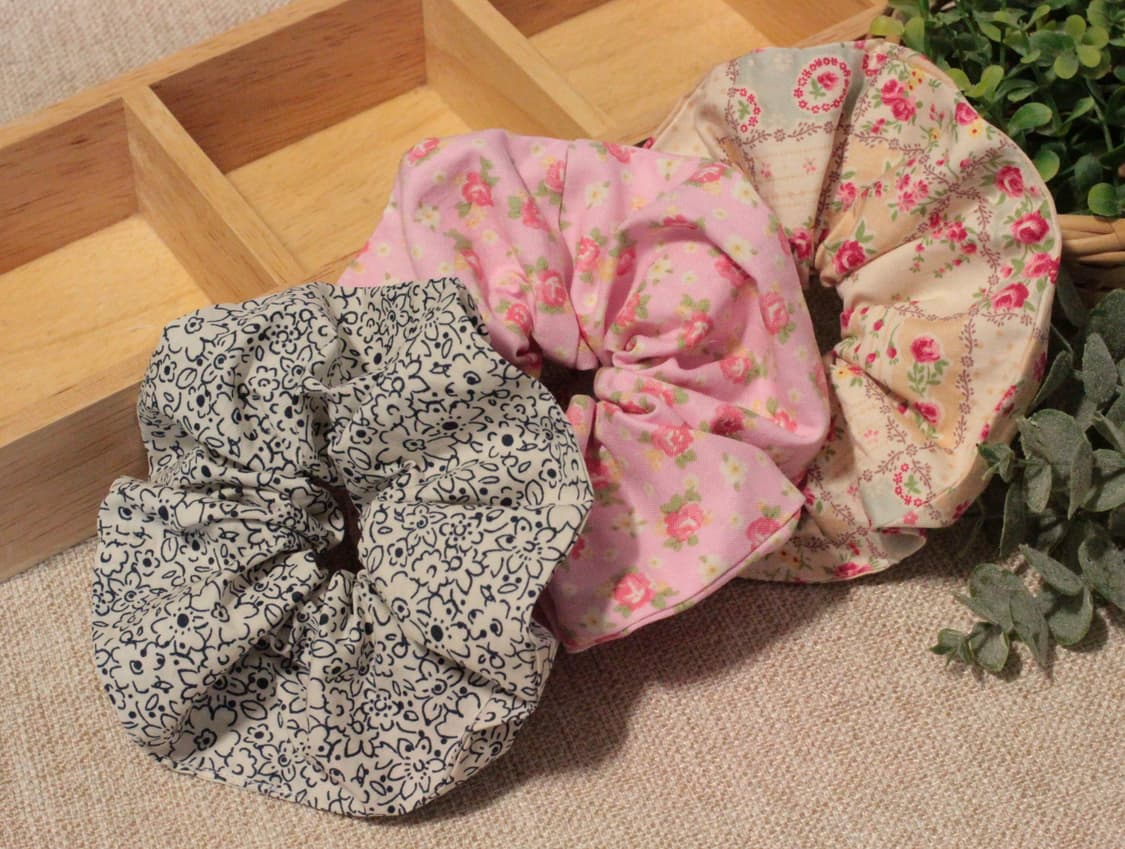 핸드메이드 스크런치 3개세트 상품이미지8