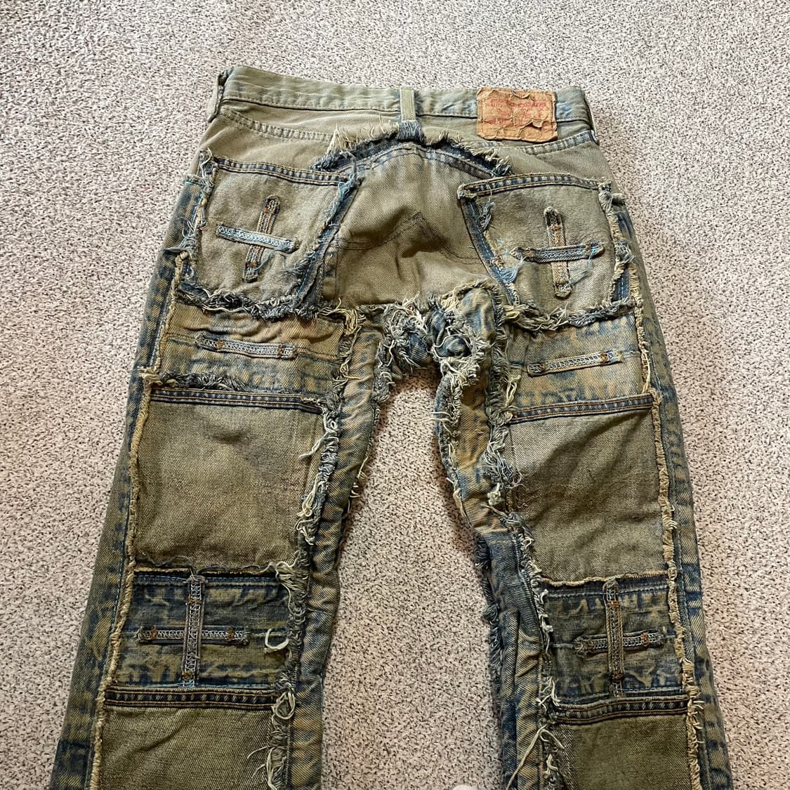 리바이스 501 커스텀 데님 팬츠 상품이미지3