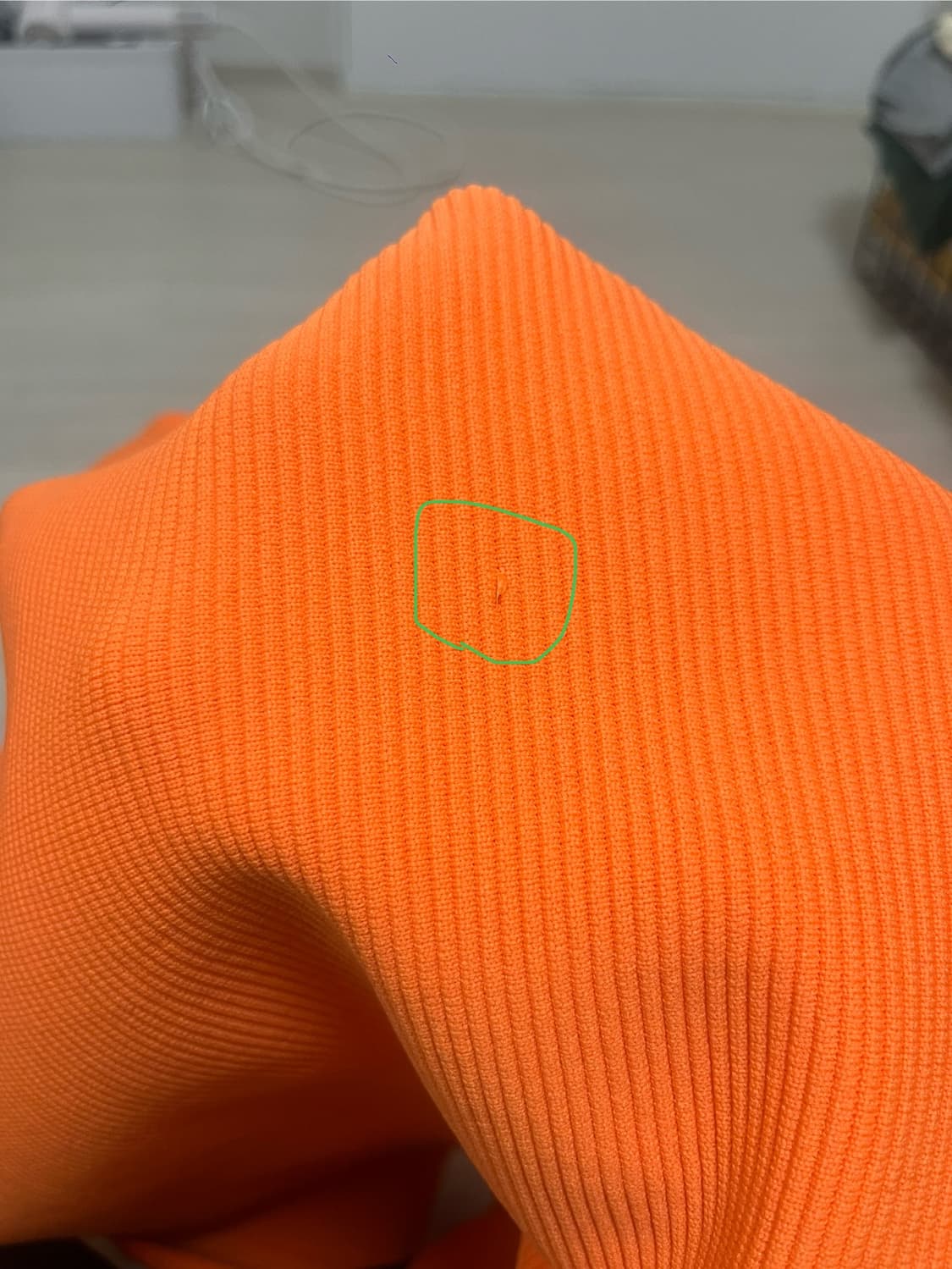 [아모멘토] 23ss 집업 가디건_ M size(오렌지컬러) 상품이미지6