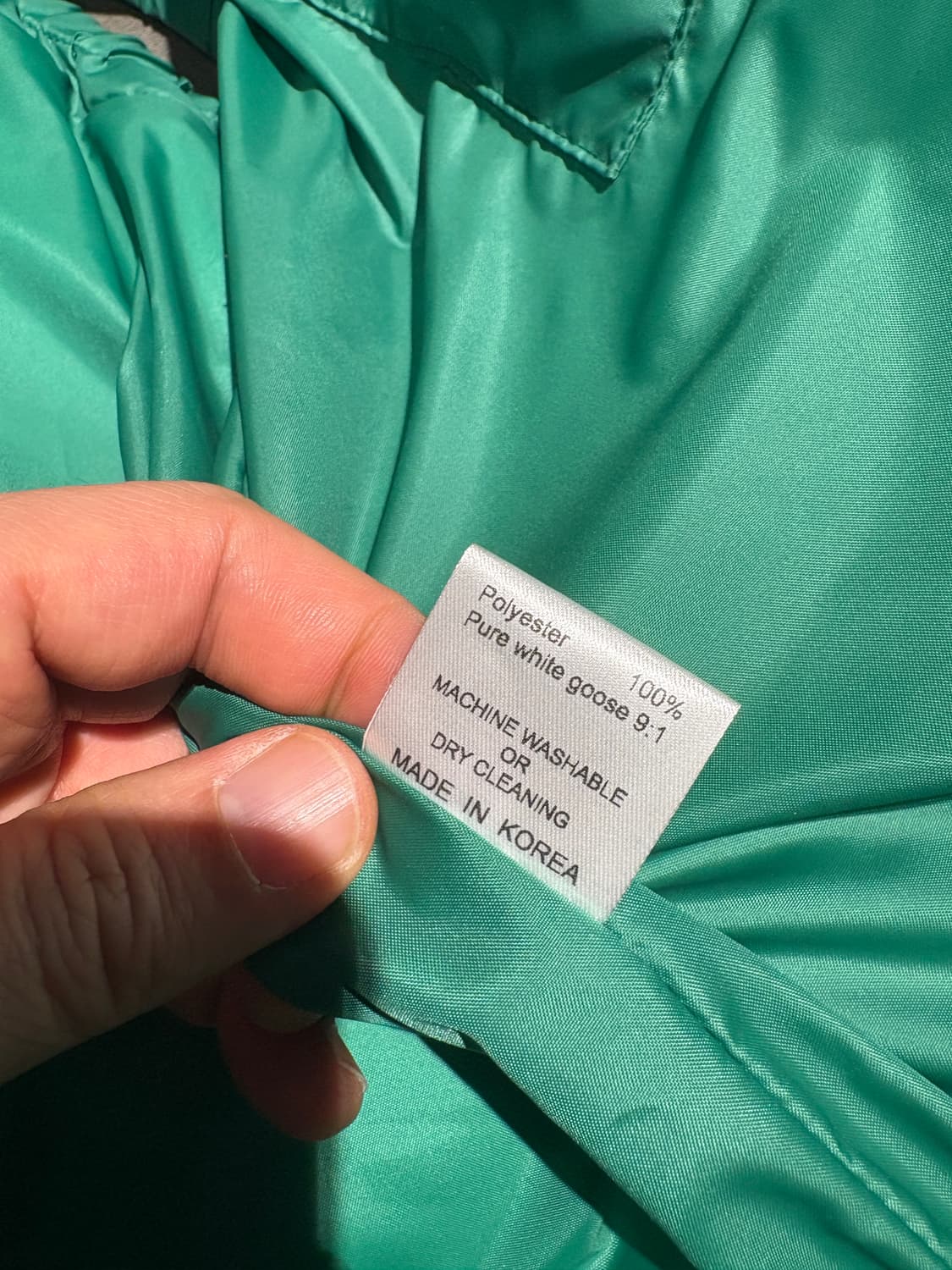 (L) 블랙아웃 구스다운 패딩베스트 상품이미지4