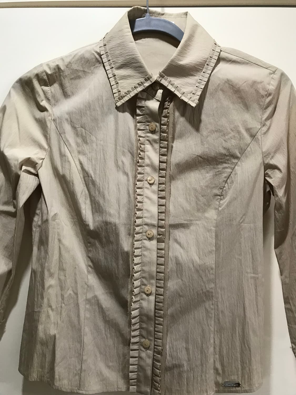 꾸레쥬 베이지 셔츠 상품이미지1