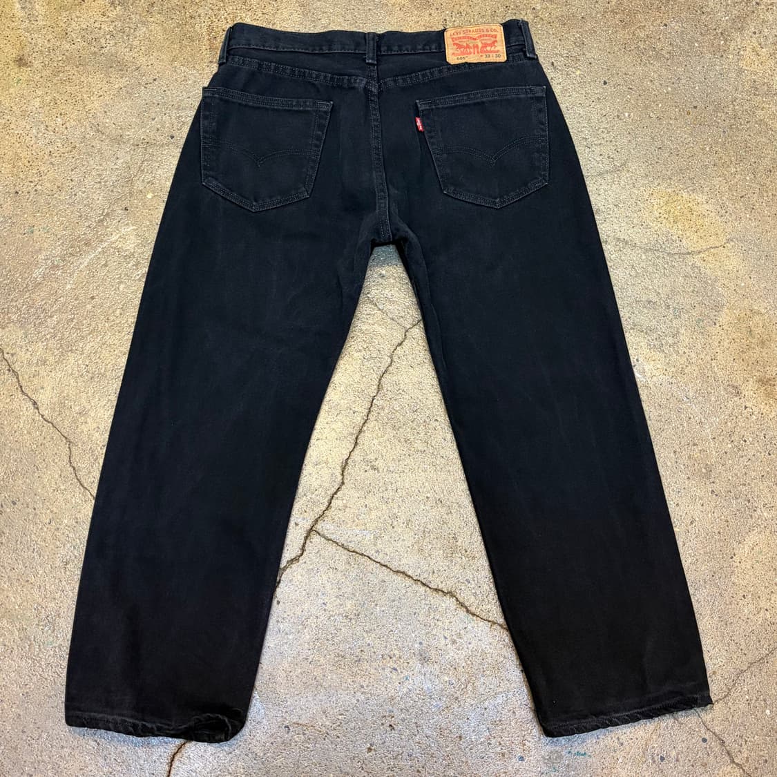 00s 미국 빈티지 리바이스 505 블랙진 청바지 상품이미지4