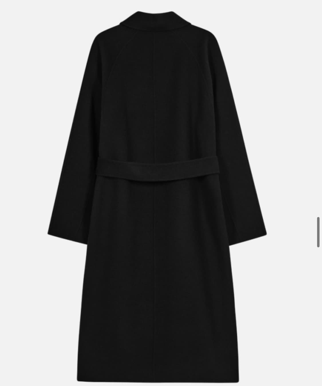 로서울 울 발마칸 코트 블랙 [U] Wool Balmacaan Coat 상품이미지3