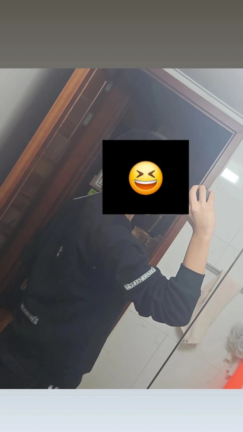 크롬하츠 백로고 롱슬리브 맨투맨 상품이미지3