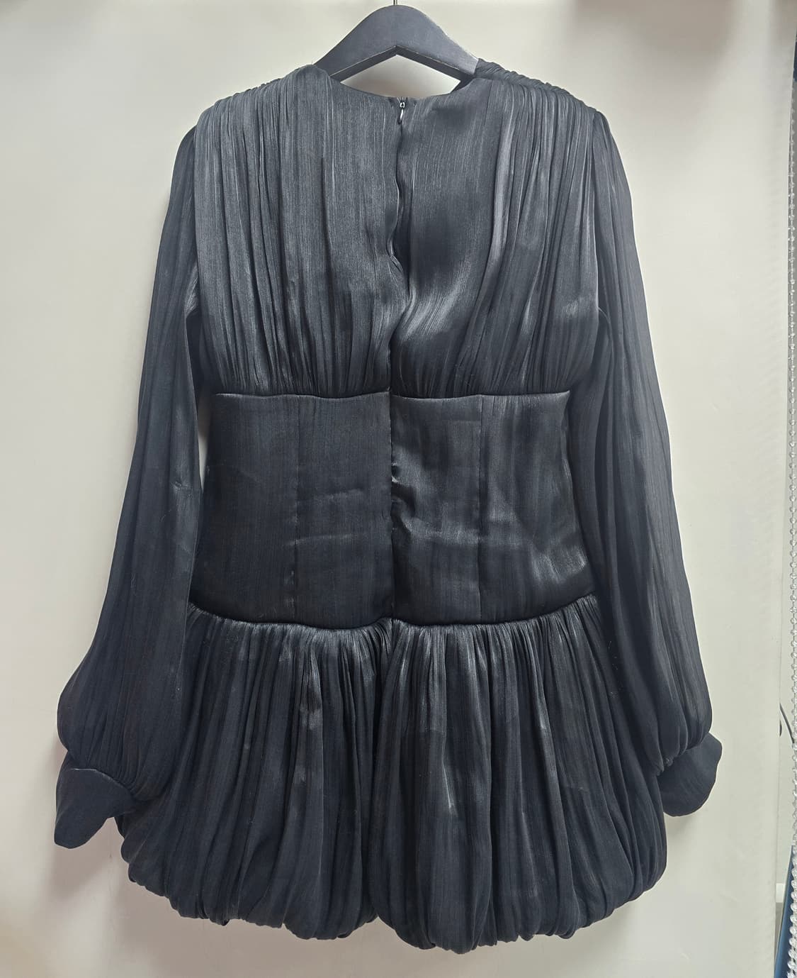 셔링 럭셔리 벌룸 원피스 L(95) 상품이미지3