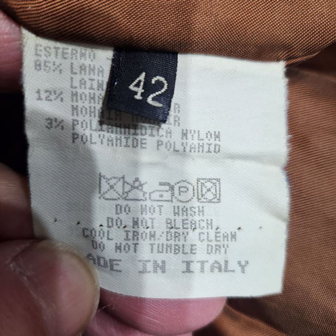 [여42]에트로 모헤어혼방 모직 코트[Y62-076] 상품이미지8