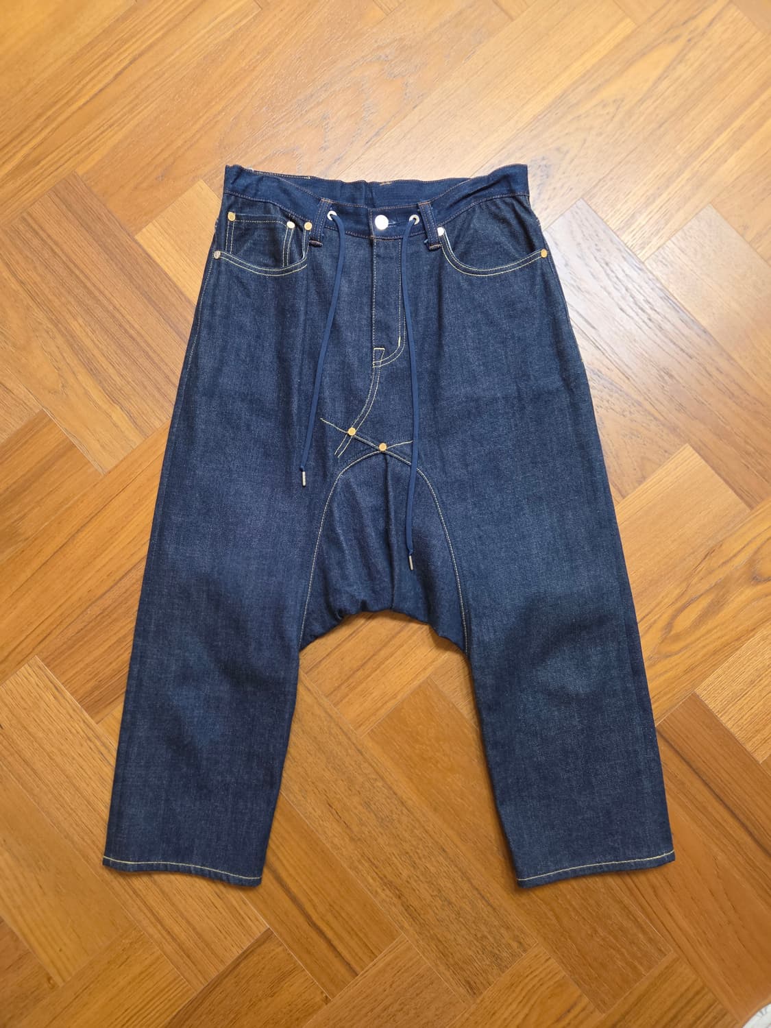 후미토간류 배기핏 데님팬츠 상품이미지1