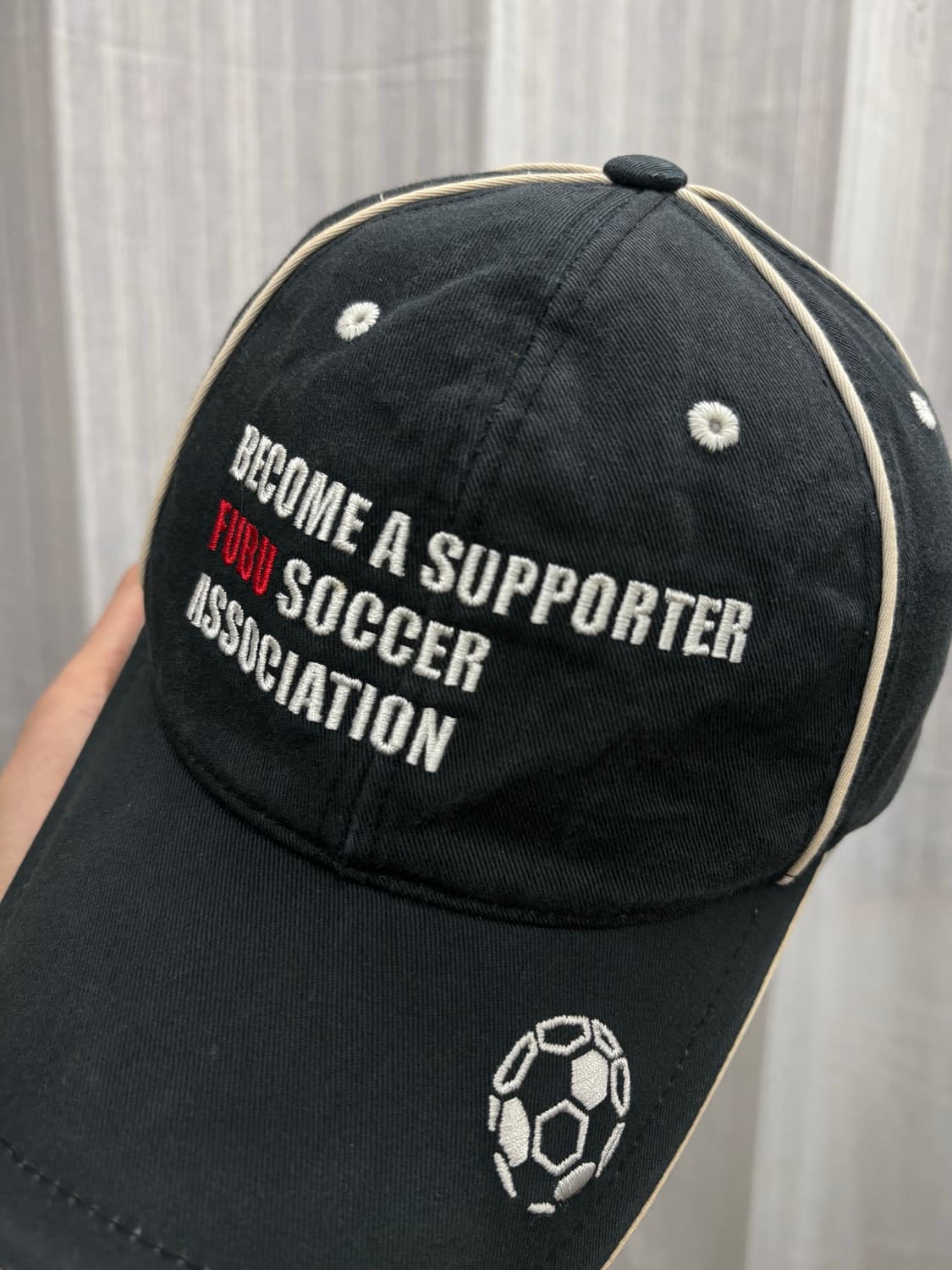 FUBU soccer 후부 빈티지 볼캡 모자 상품이미지2