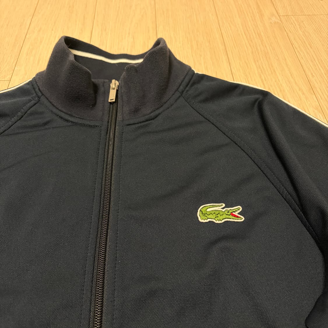 라코스테 올드스쿨 백 빅로고 트랙탑 져지 상품이미지3