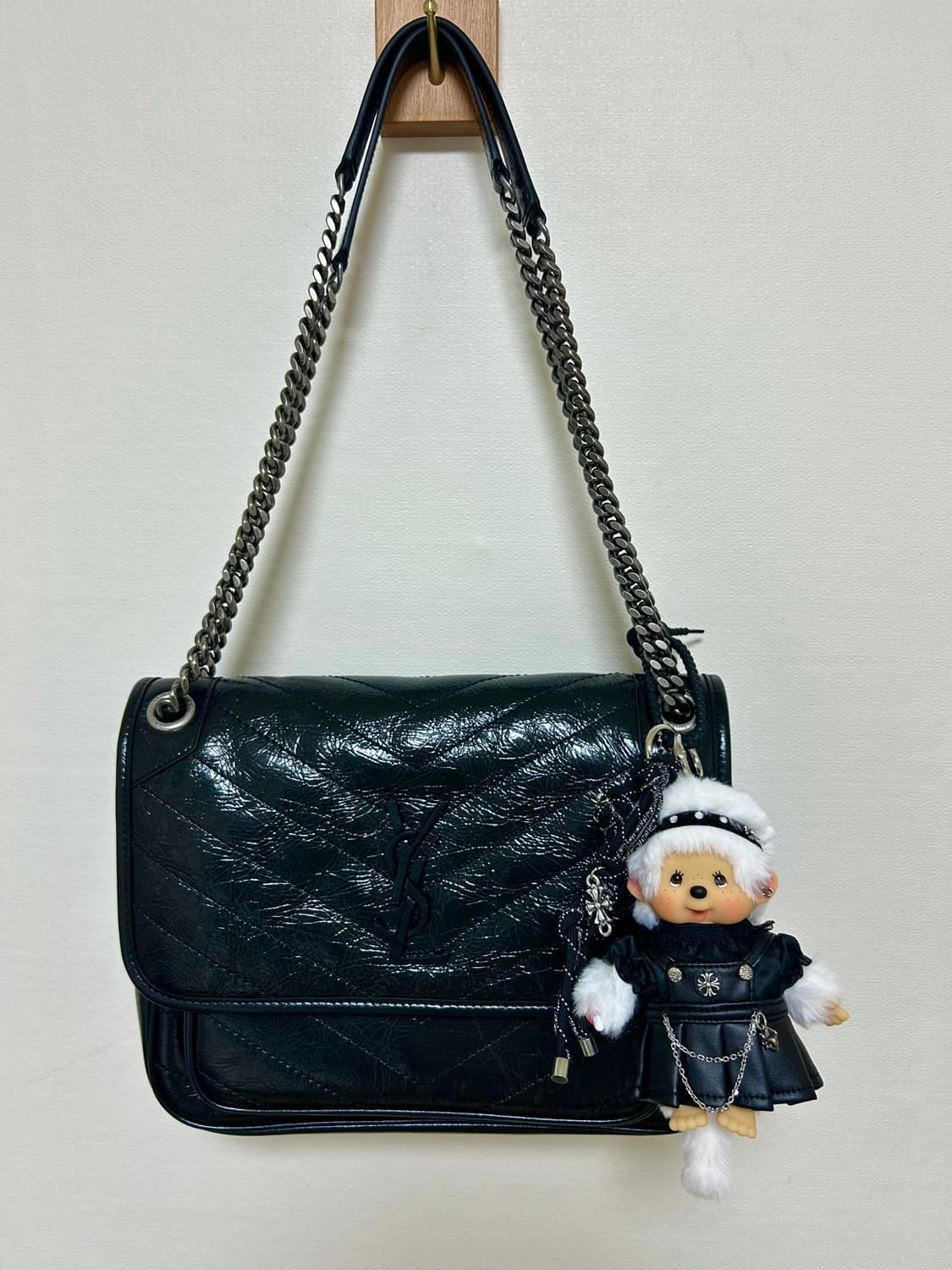 🖤블랙 크롬 하이틴 정품몬치치  커스텀키링 상품이미지9