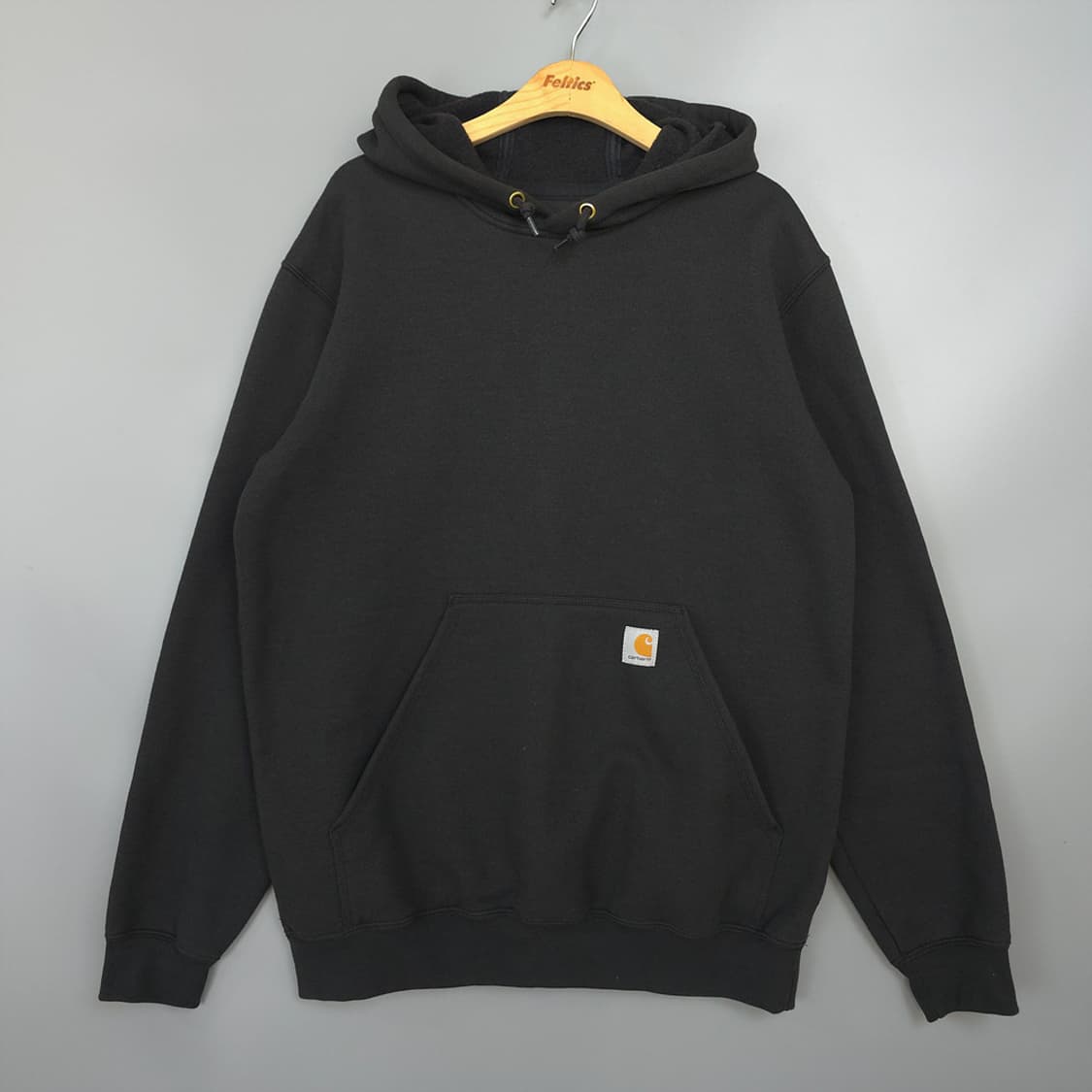 남성용 칼하트 Carhartt k288 암프린팅 후드 티 블랙 M 상품이미지1