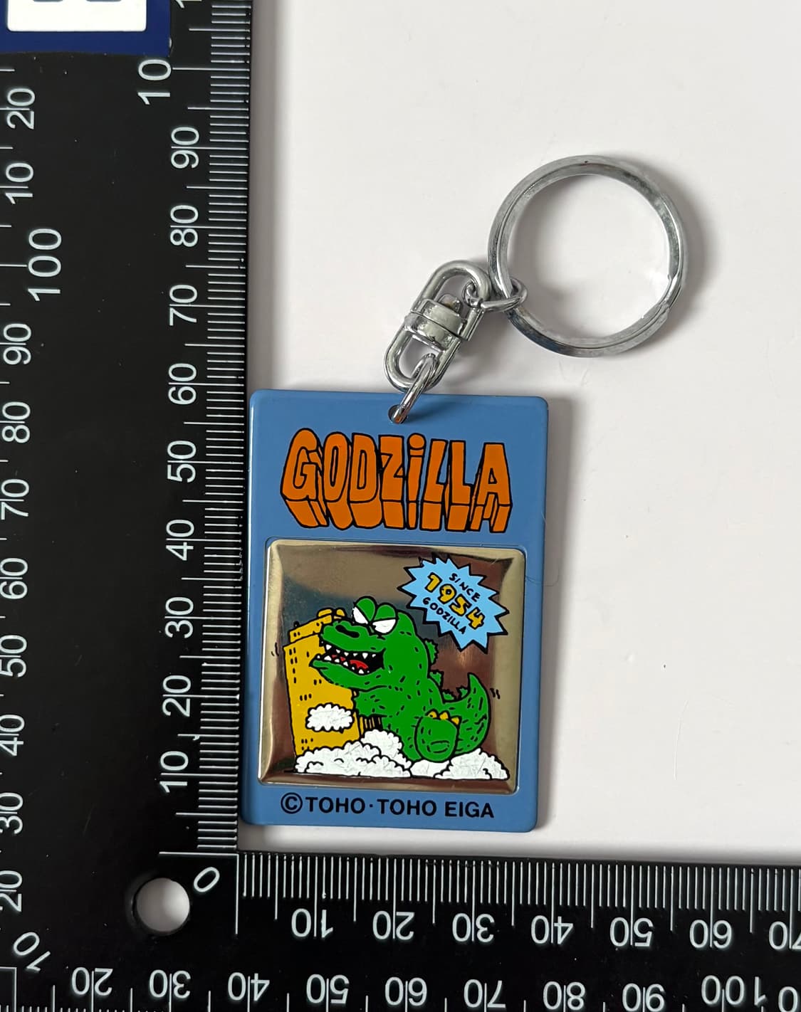 고질라 메탈키링 상품이미지2