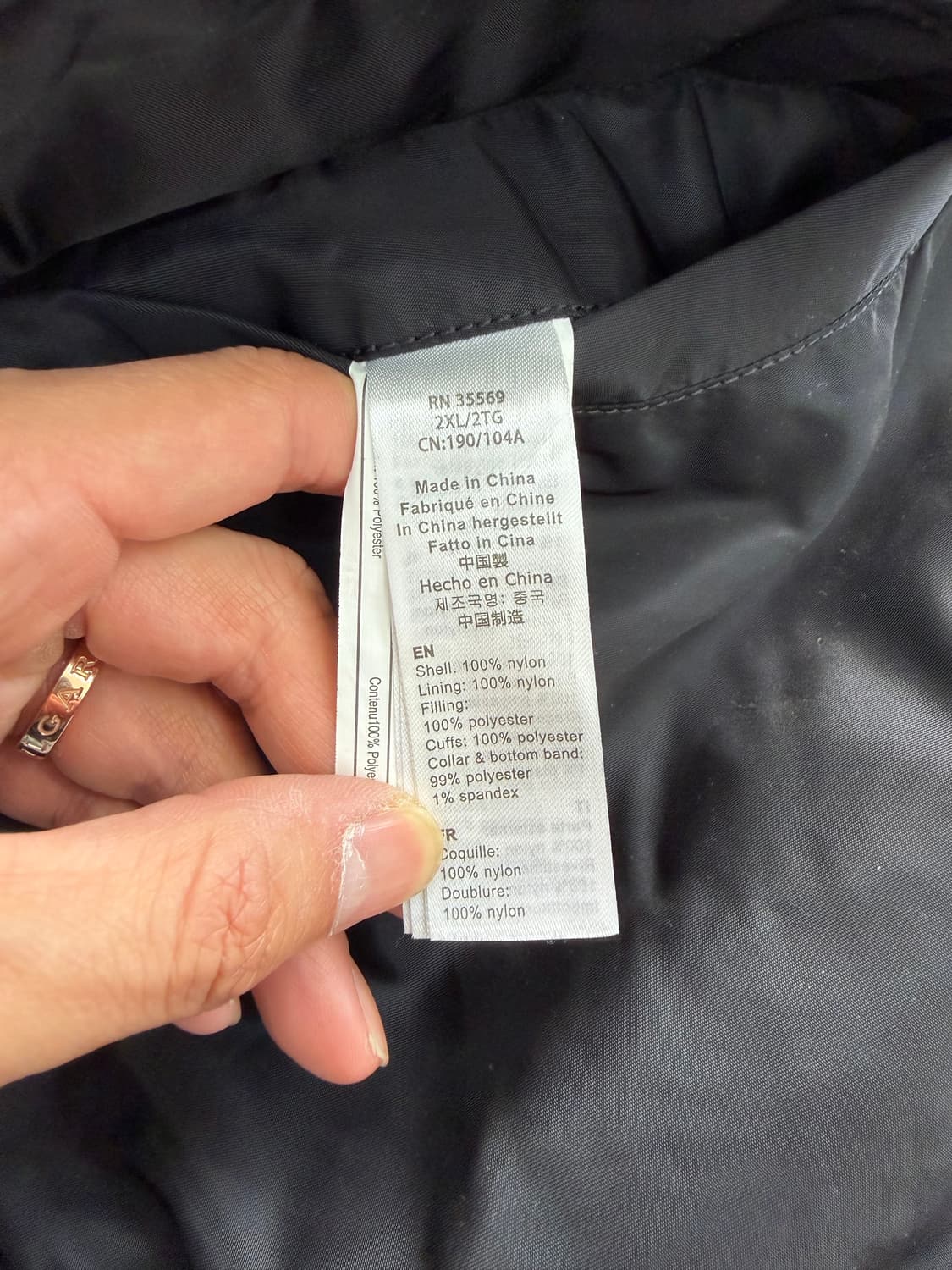 정품) 알파인더스트리 MA-1 블랙 패치 봄버 자켓 XXL 상품이미지8