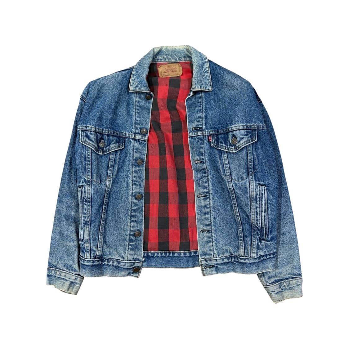 80s Levi’s usa 버팔로 라인드 데님 자켓 3세대 상품이미지3