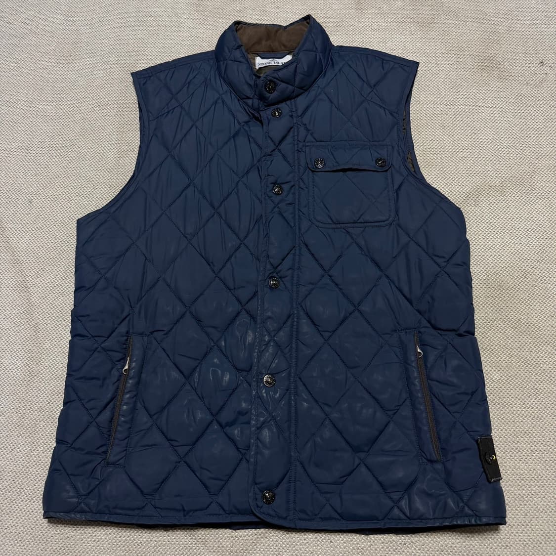 스톤아일랜드 퀄팅 패딩 조끼 상품이미지1