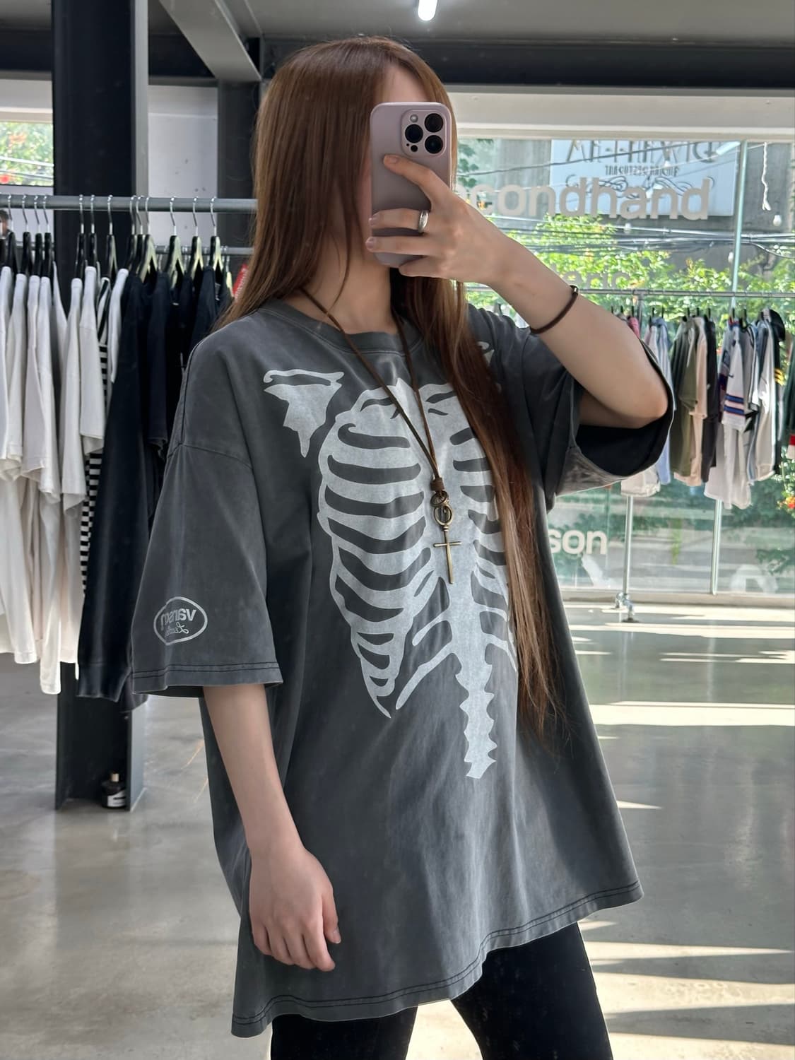 벤슨 본 피그먼트 다이드 반팔티 상품이미지1