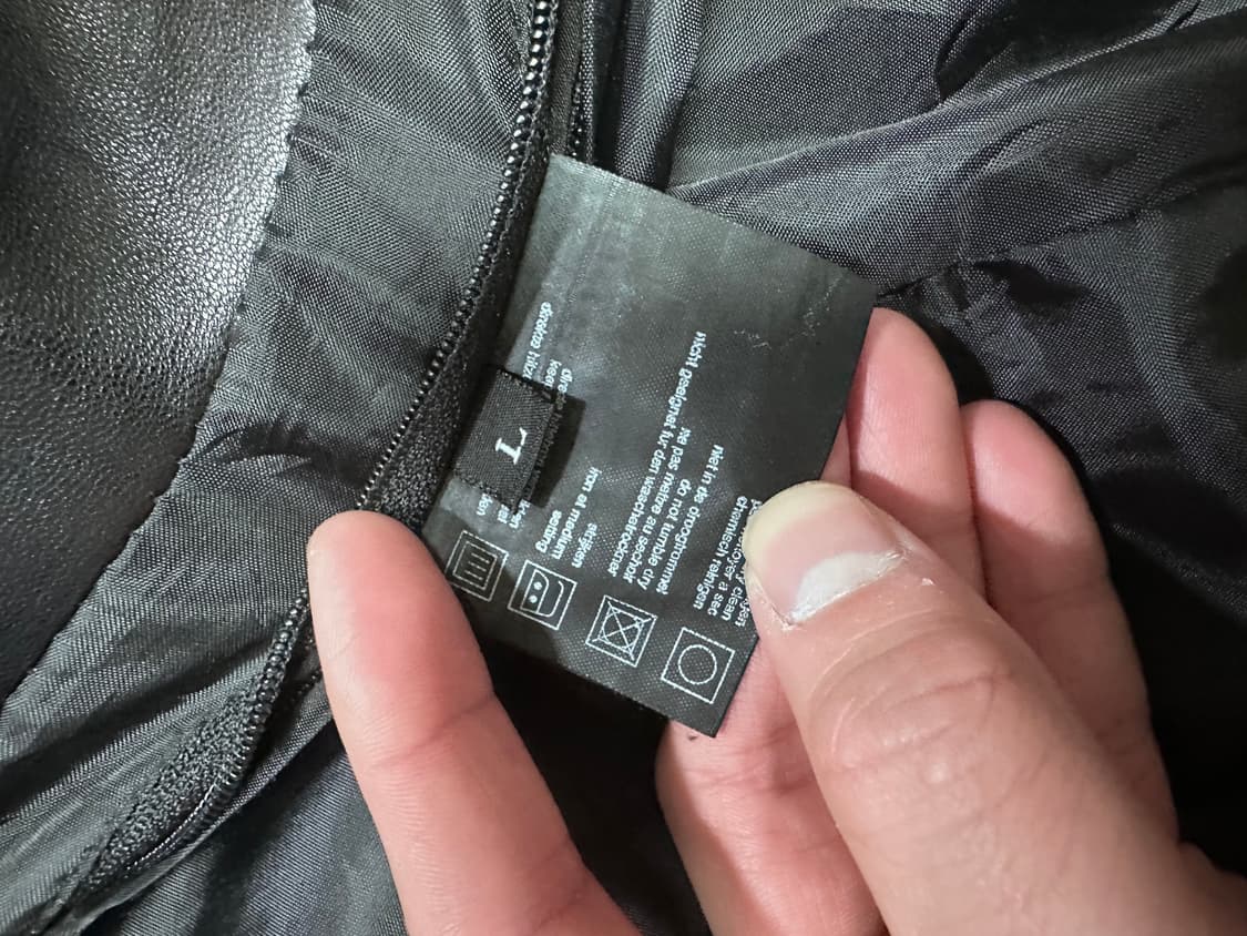 닐바렛 유아인 가죽자켓 상품이미지4