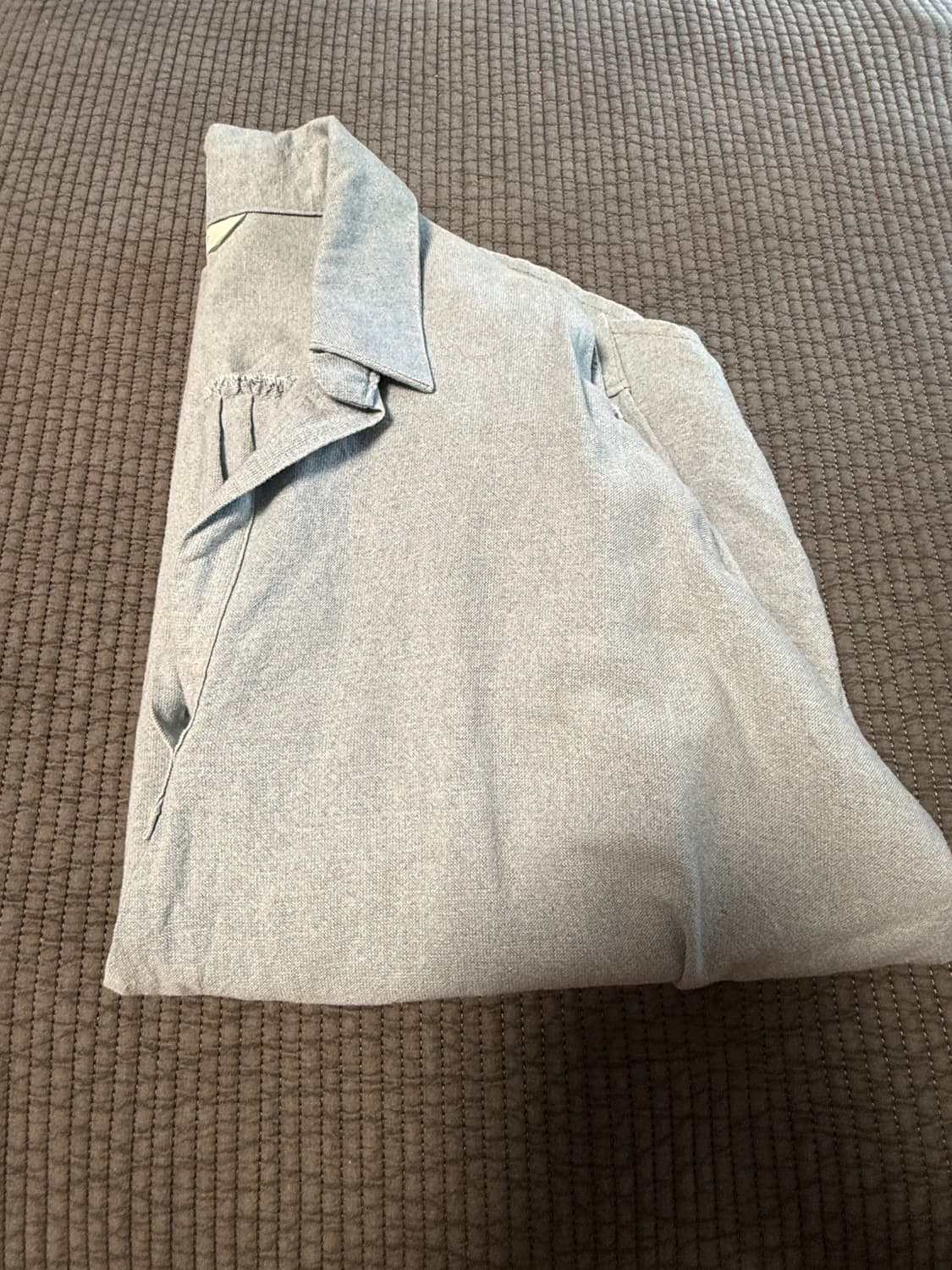 피그먼트 하늘색셔츠 FREE 상품이미지1