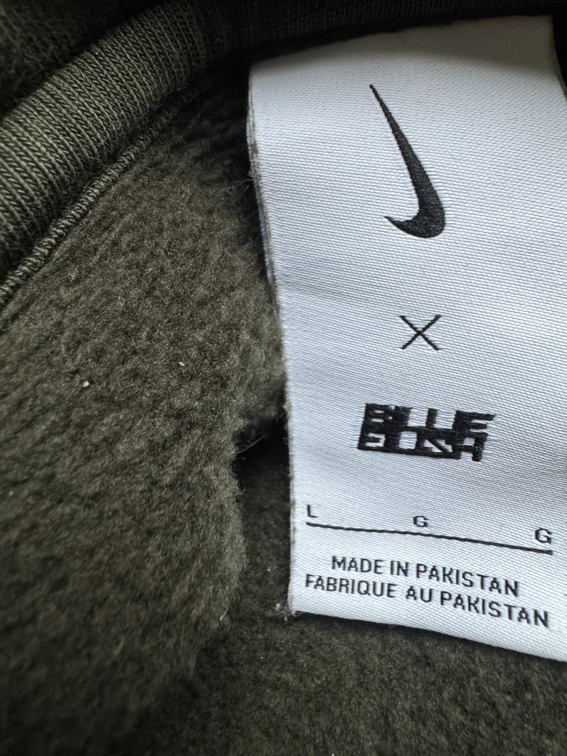 나이키NRG 빌리아일리시 솔로스우시 후드 카키 L 상품이미지3