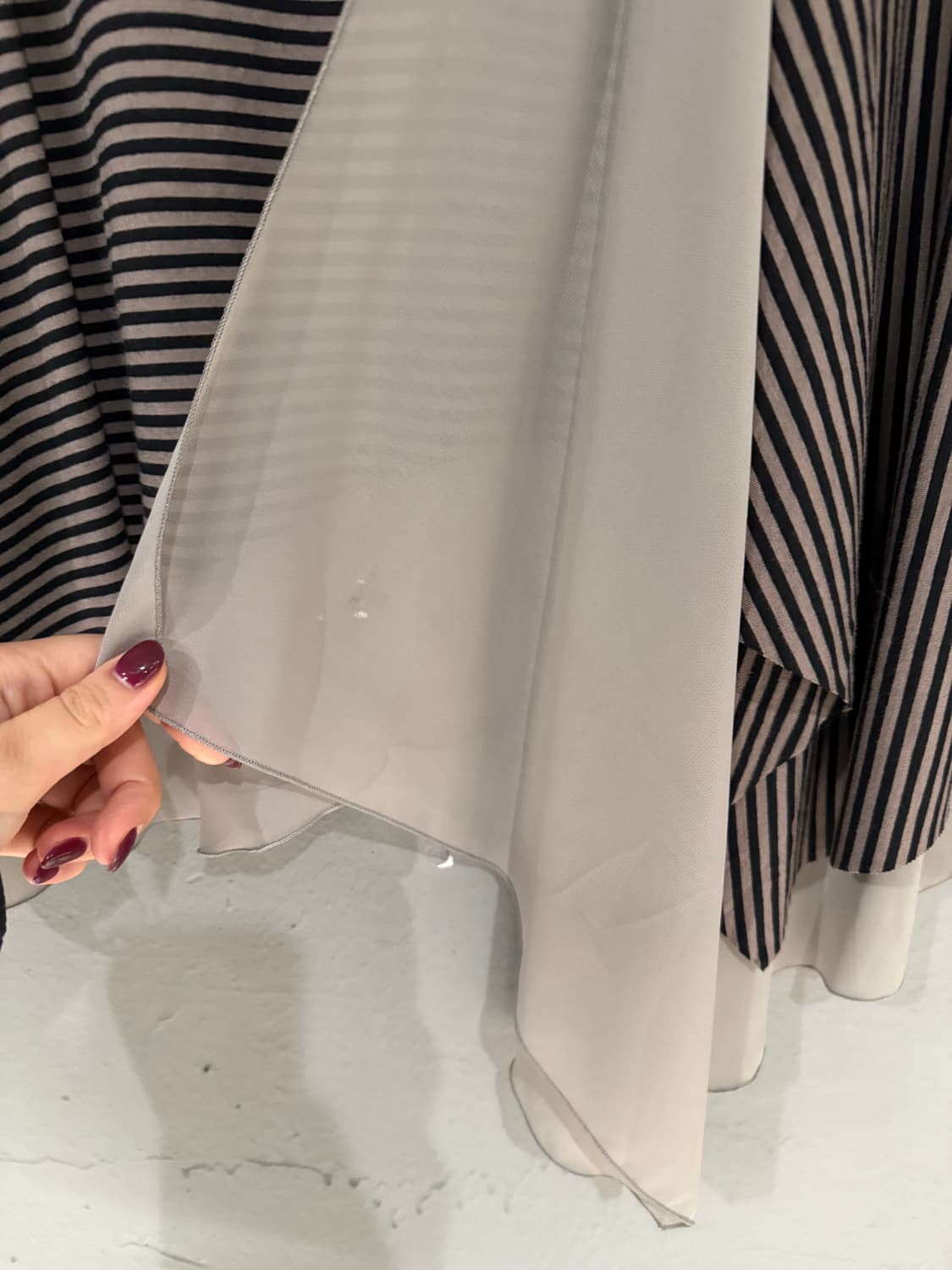 unbalance layered detail skirt 상품이미지7