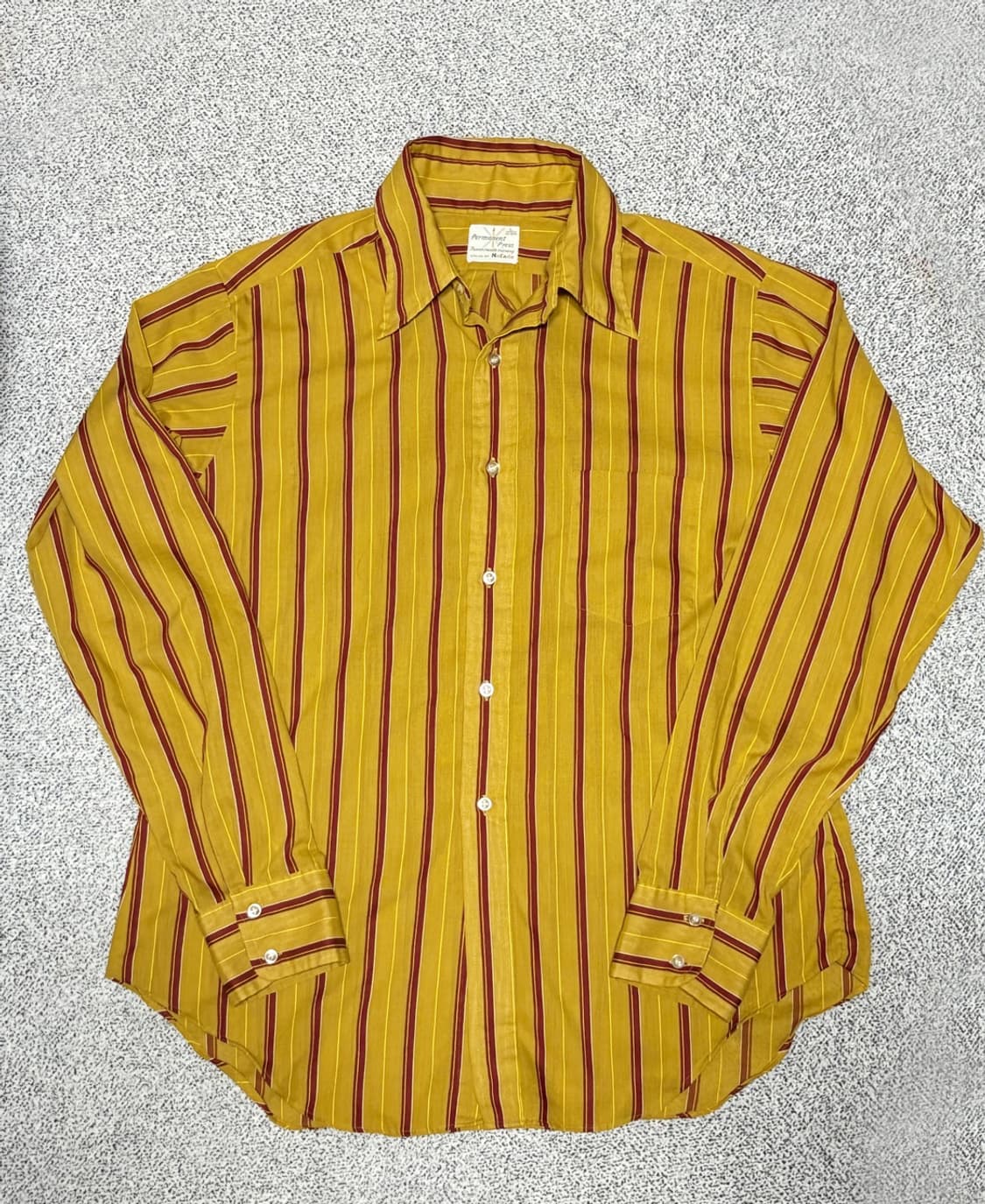 70s 미국 빈티지 빅카라 웨스턴 무드 셔츠 상품이미지2