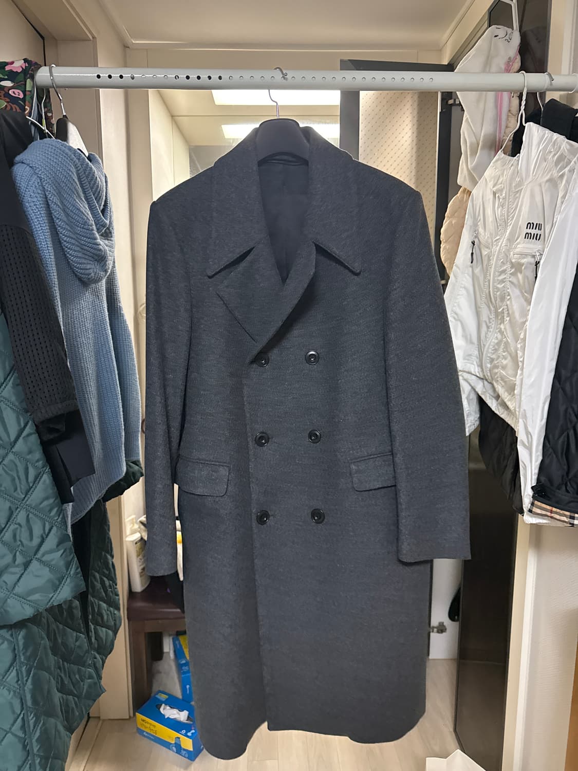 LEMAIRE 르메르 double breasted 코트 판매 상품이미지2