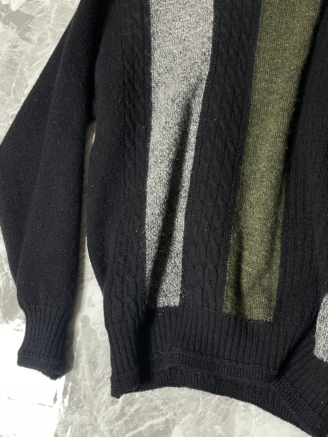 (Japanese vintage)wool grunge knit 상품이미지3