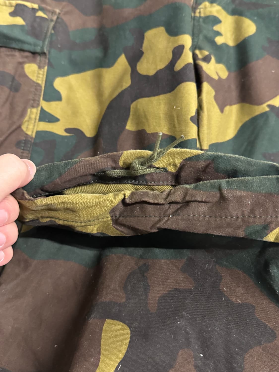 백넘버 밀리터리 카모 카고팬츠  상품이미지6