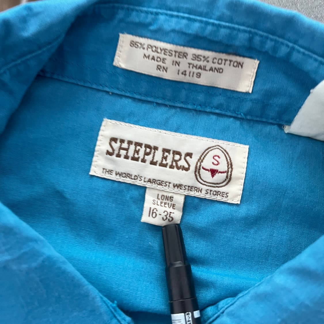 90s SHEPLERS 웨스턴 셔츠  상품이미지8