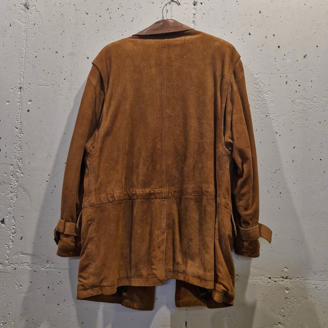USA 빈티지 스웨이드 가죽 자켓 L~ 상품이미지6