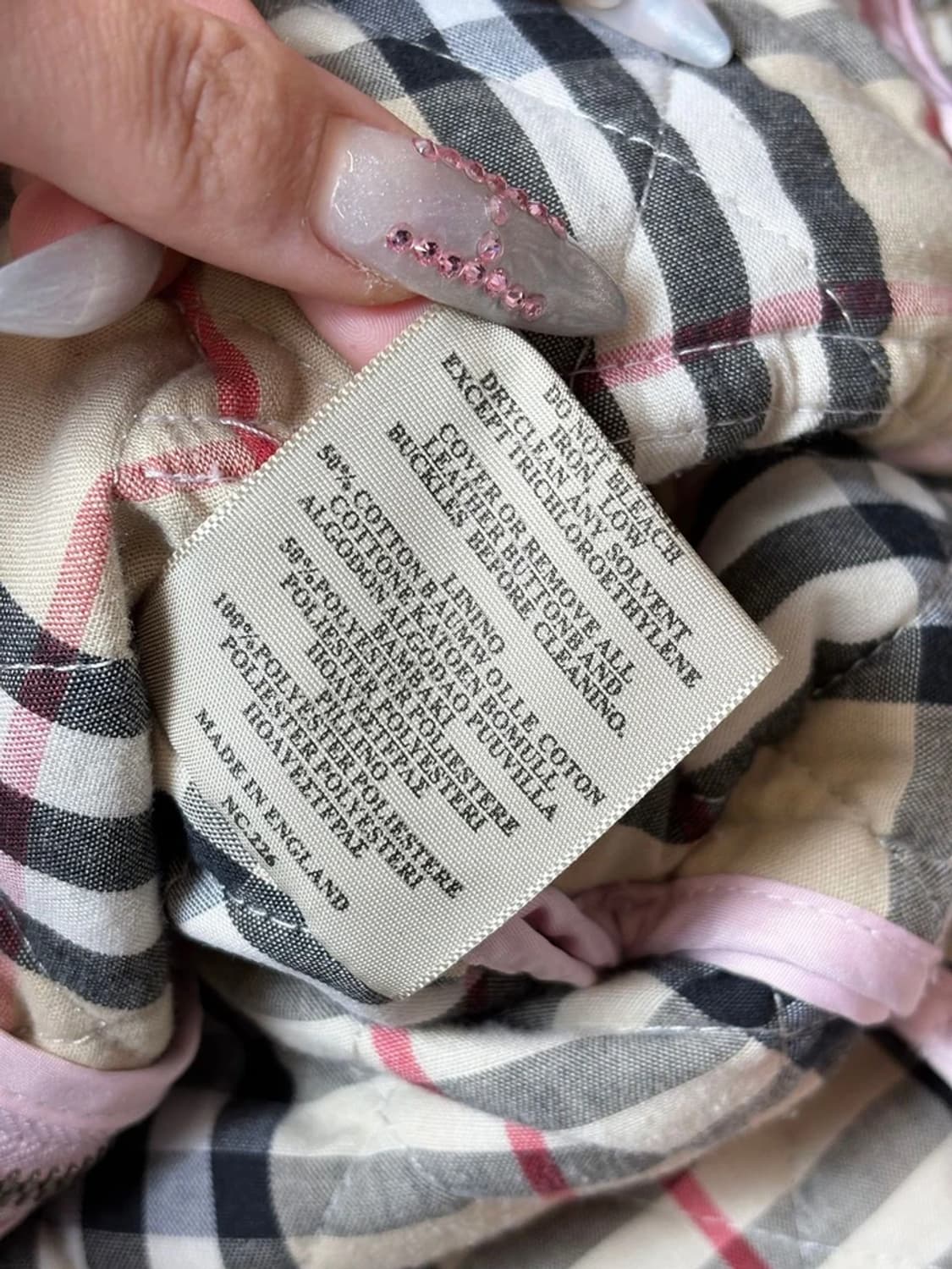 버버리 00's 클래식 퀼팅 벨티드 자켓 PN6582 상품이미지9