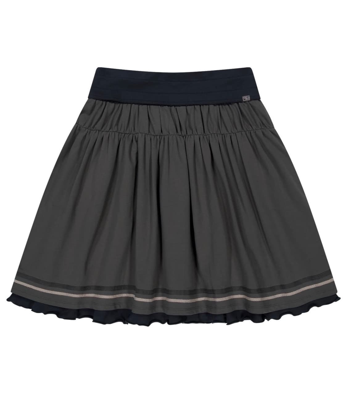 (1 2) 코이세이오 브라이스돌 폴딩 셔링 스커트 차콜 미개봉 새상품 상품이미지1