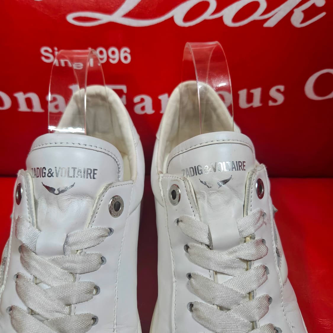 쟈딕앤볼테르 라 플래시 청키 스무스 송아지가죽 스니커즈 상품이미지5