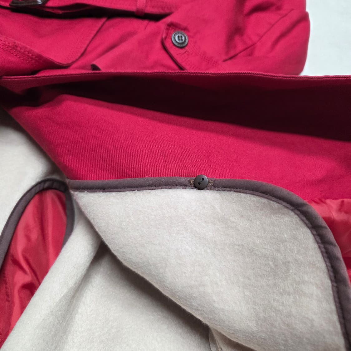 일본 빈티지 아메카지 더블 버튼 트렌치코트 상품이미지3