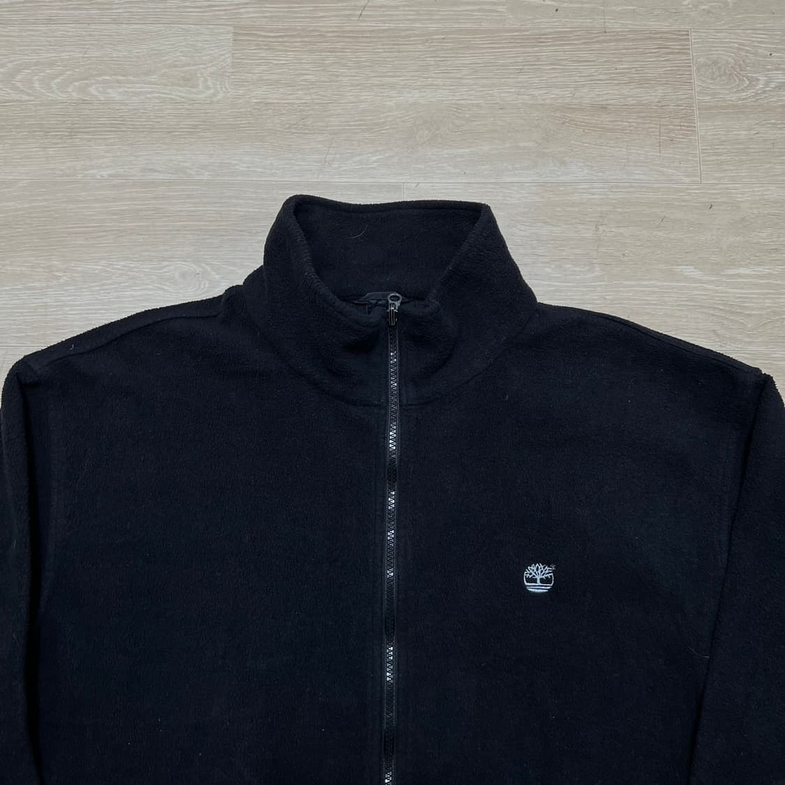 팀버랜드 트리 로고 후리스 플리스 집업자켓 [블랙] 2XL/110 상품이미지2