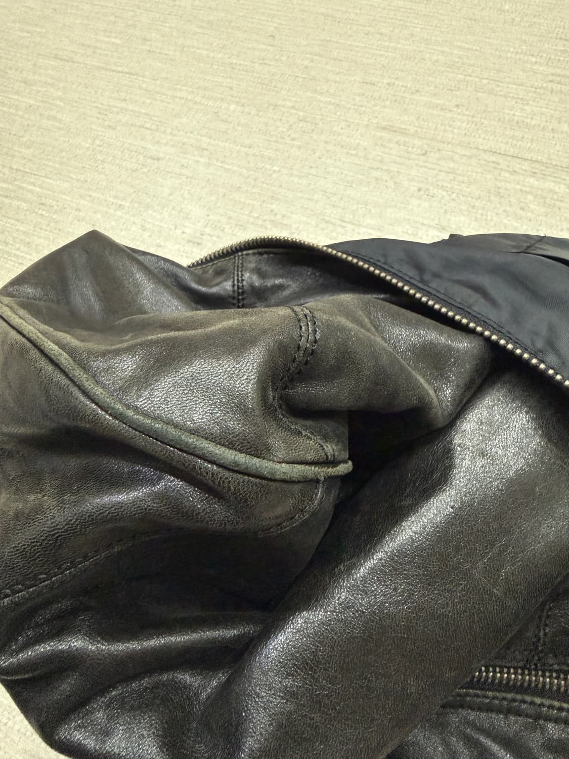 monkey time 레더 크로스백 상품이미지9