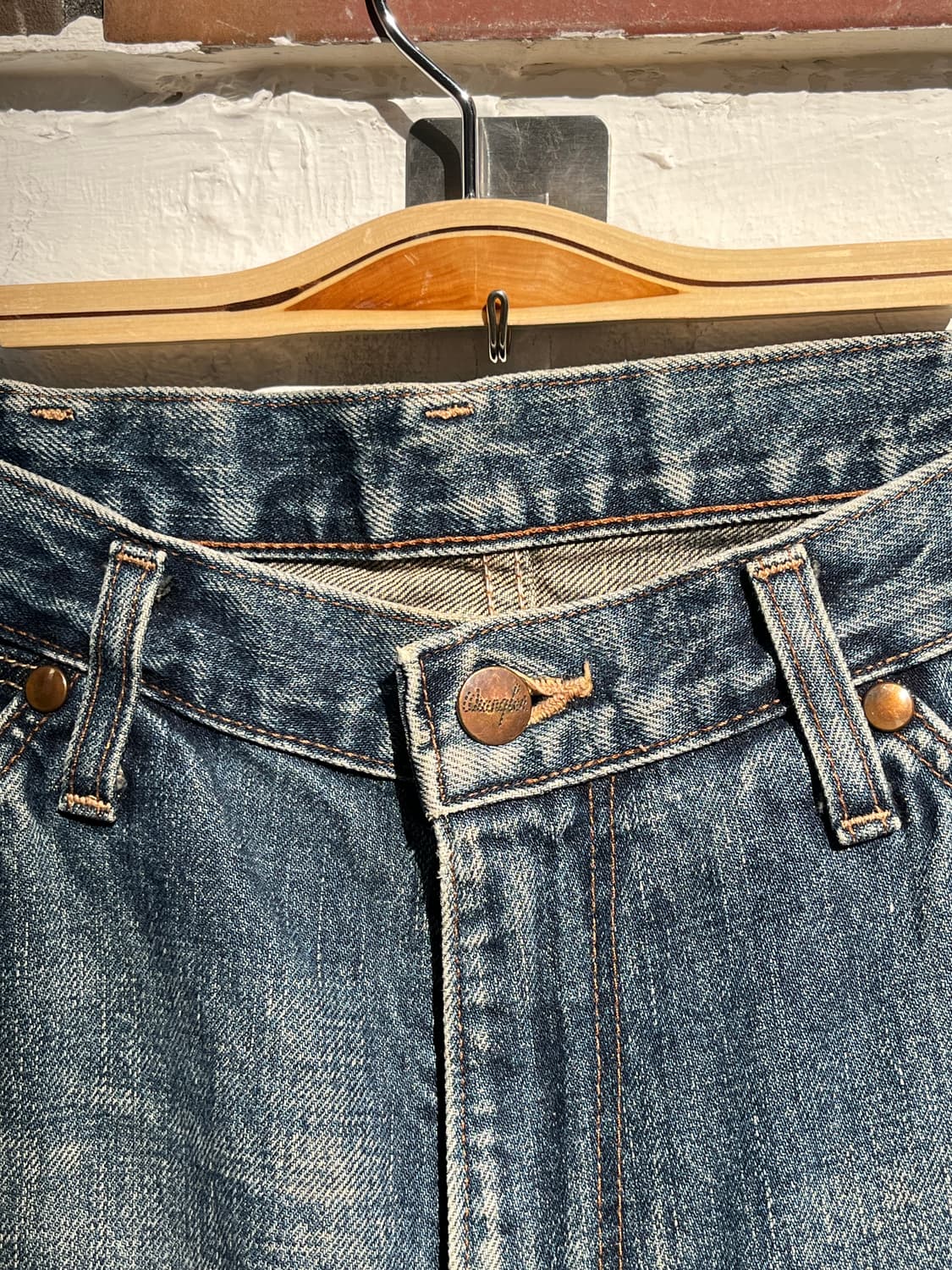 Wrangler 랭글러 블루벨 샐비지 데님팬츠 상품이미지2