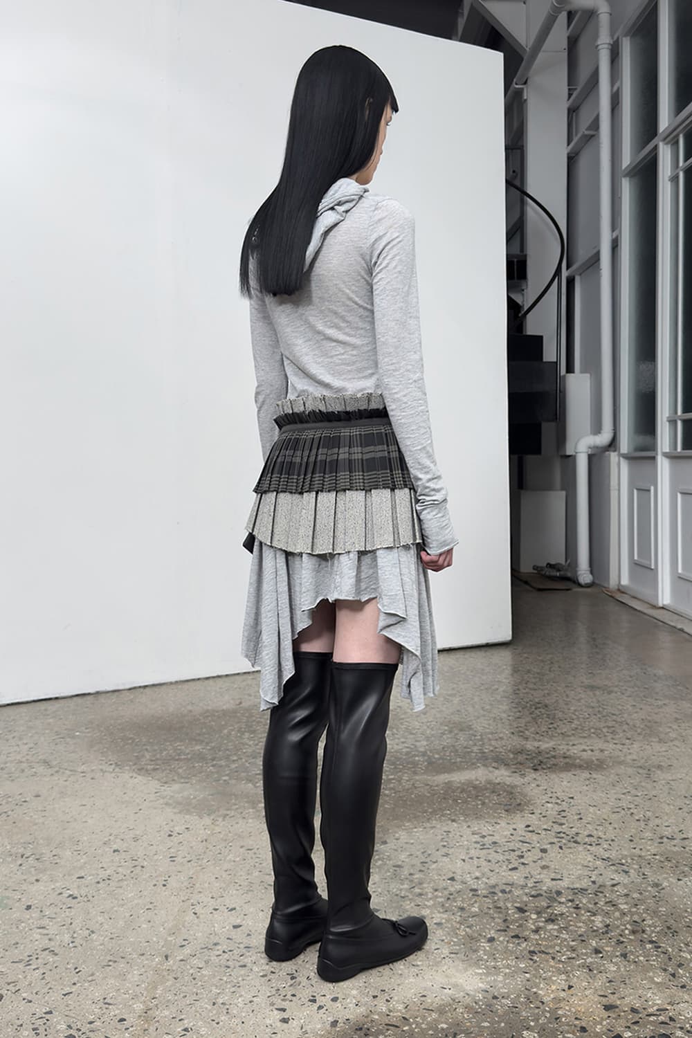 PLEATS LAYERED POCKET BELT  상품이미지2