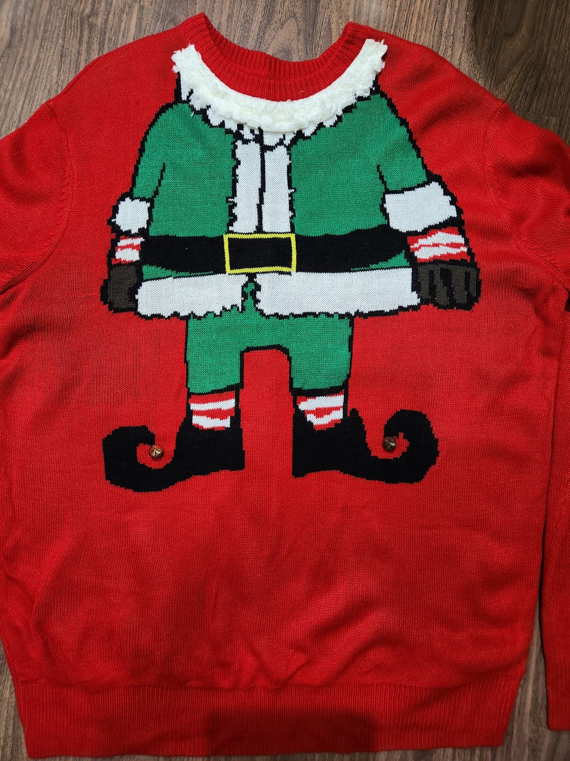 H&M 엘프 크리스마스 니트 스웨터 L 상품이미지3